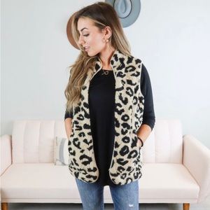 Leopard Vest